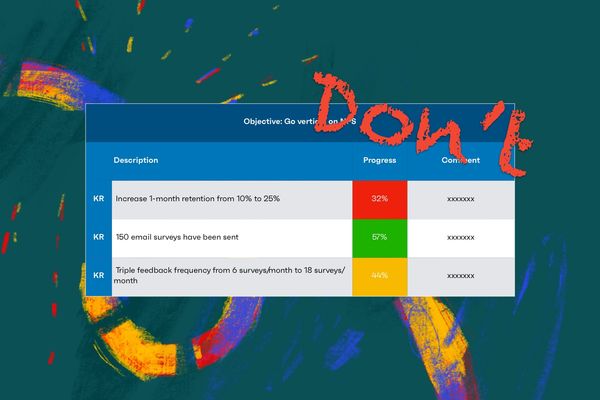 Why spreadsheets are bad for OKRs